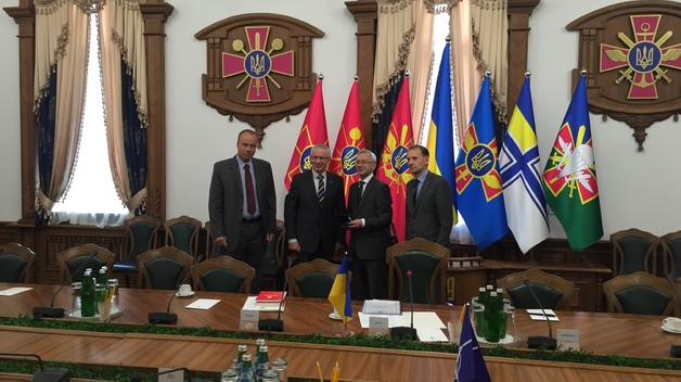 ENSEC COE Director Col G. Bagdonas met with Ukrainian Authorities 