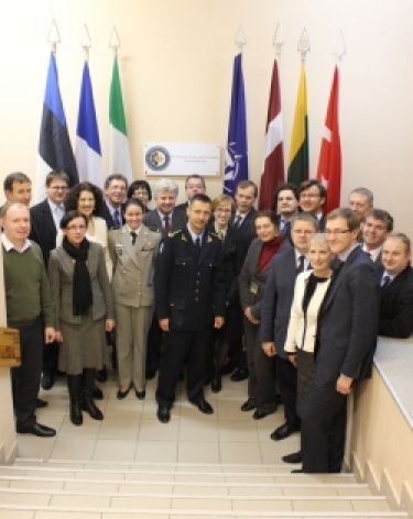 SMALL GATHERING AT NATO ENSEC COE