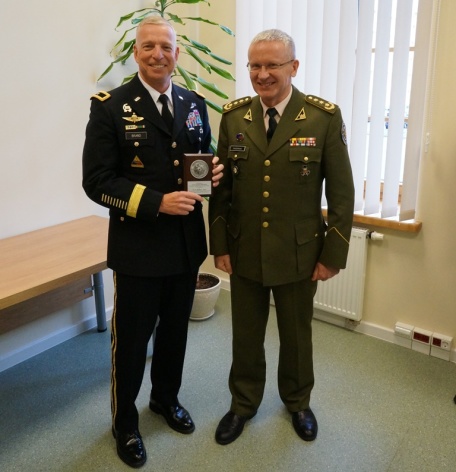 Brigadier General Matthew L. Brand visited the NATO Energy Security Centre of Excellence