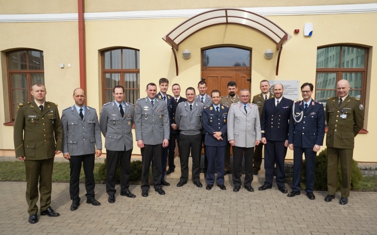 Visit of Fuhrungsakademie der Bundeswehr delegation