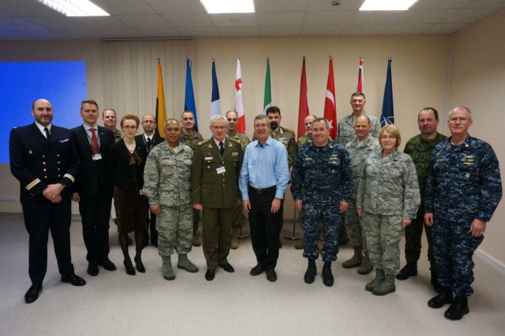 High ranking U.S. officials visit to the NATO ENSEC COE
