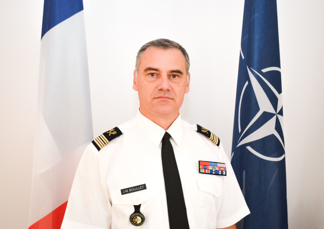 Colonel Jean-Marc Bouillet took over duties of the Deputy Director of the NATO ENSEC COE