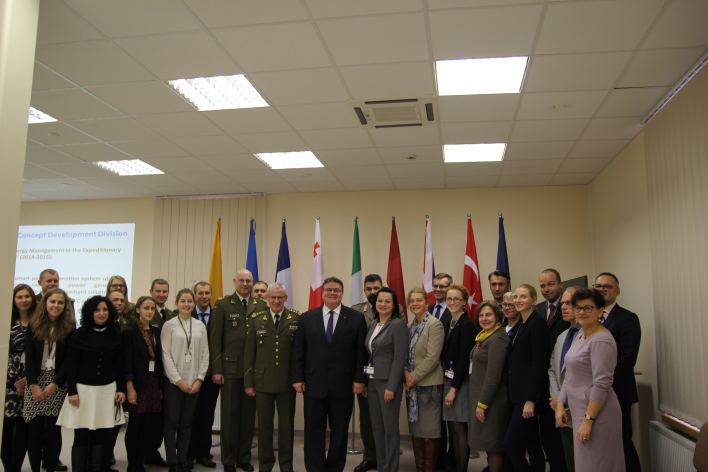 Lithuania's Minister of Foreign Affairs visited ENSECCOE