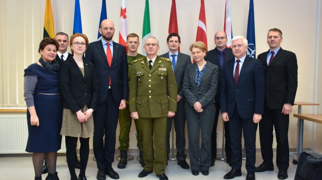 Courtesy Visit of Defence and Foreign Affairs Vice Ministers of Lithuania to ENSEC COE