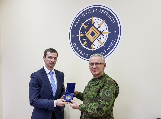 Viceminister of Energy of Lithuania visited the NATO ENSEC COE