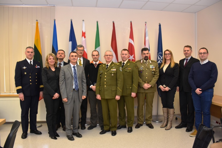 Italian CID and University of Genova Visit to NATO ENSEC COE