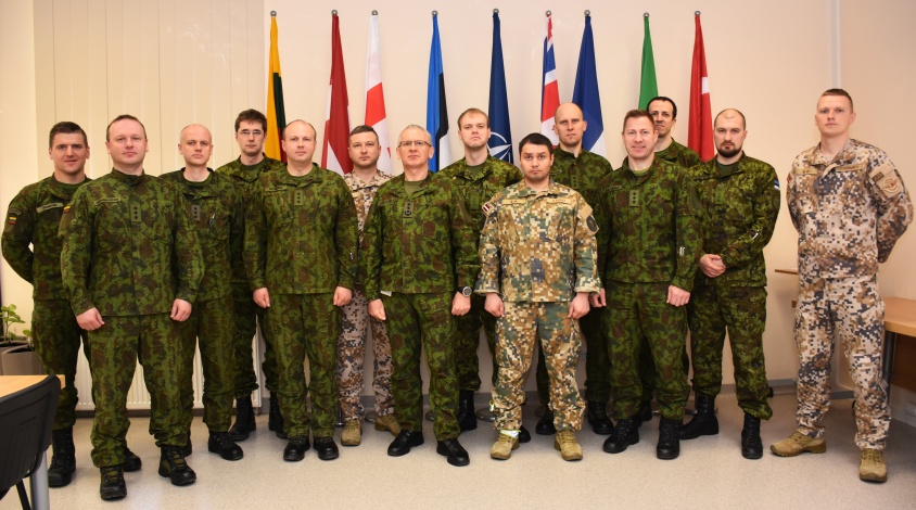 Air Force Command and Staff Course Members at the NATO ENSEC COE