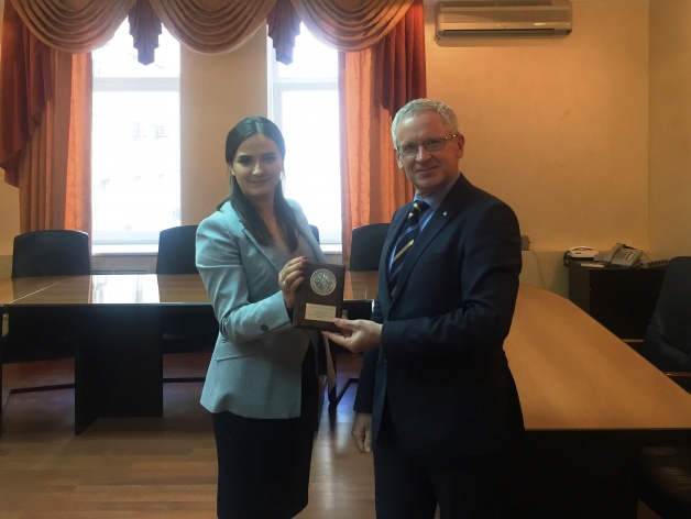 Colonel Bagdonas Meets with the Ukrainian Deputy Minister for European Integration at the...