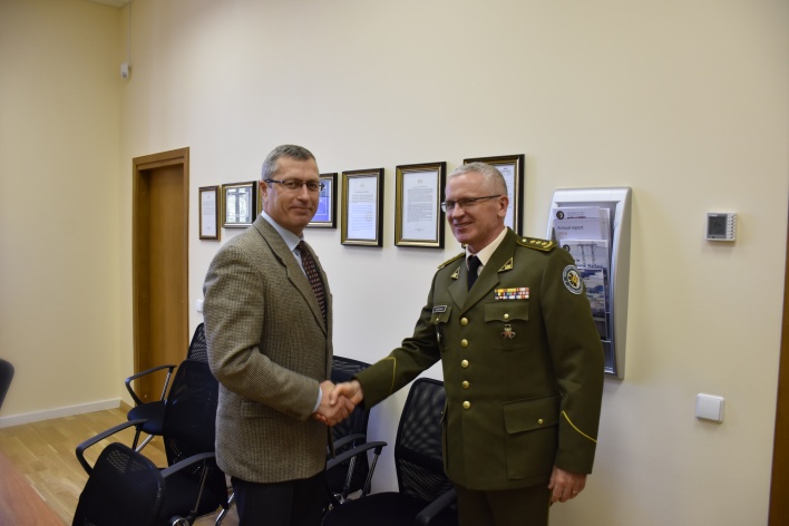 Defence Attaché of Ukraine visit to NATO Energy Security Centre of Excellence
