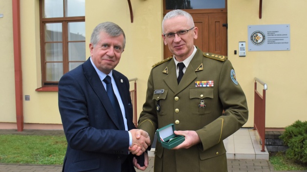 Delegation from the Sejm of the Republic of Poland visit to NATO ENSEC COE
