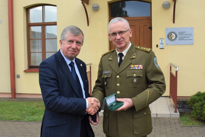  Delegation from the Sejm of the Republic of Poland visit to NATO ENSEC COE