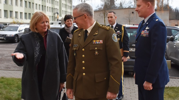 U.S. Abassadors visit to NATO ENSEC COE