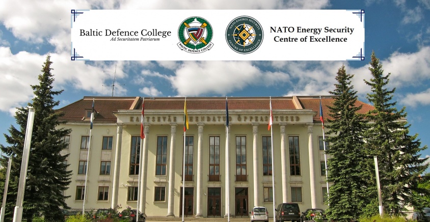 The NATO ENSEC COE delegation of subject matter experts is delivering lectures at the Baltic...
