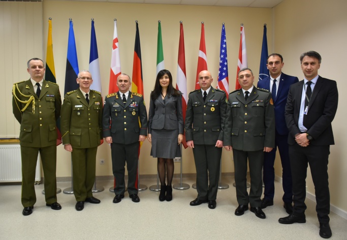 High ranking Georgian delegation visit to the NATO ENSEC COE