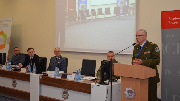 NATO ENSEC COE presenting CEIP at the Conference in the Police Academy in Szczytno
