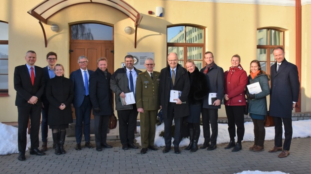A delegation of Nordic Co-operation´s Conservative Group visited the NATO ENSEC COE