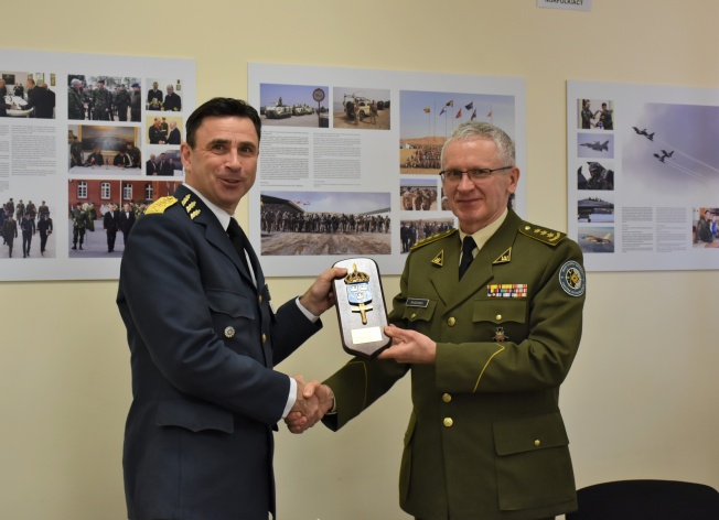 The Chief of Defence Staff of the Swedish Armed Forces visits the NATO Energy Security Centre of...