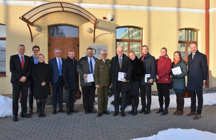A delegation of Nordic Co-operation´s Conservative Group visited the NATO ENSEC COE