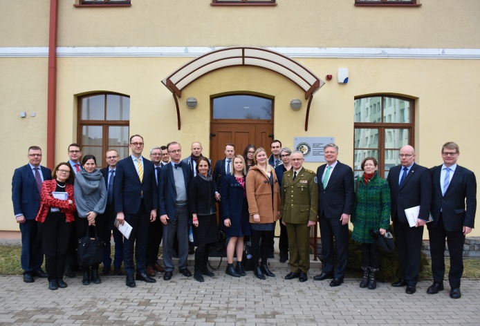 The high-ranking Finnish Diplomats visited the NATO Energy Security Center of Excellence