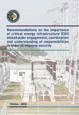 Recommendations on the importance of critical energy infrastructure (CEI) stakeholder engagement,...