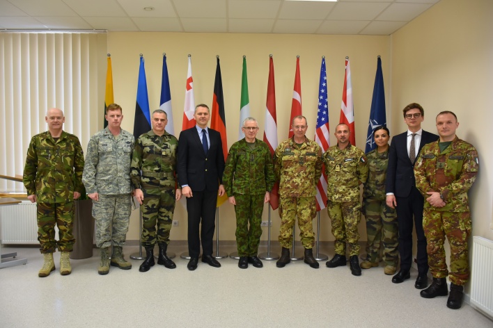Commander Allied Joint Forces Command Brunssum General Riccardo MARCHIÒ visited the NATO ENSEC COE
