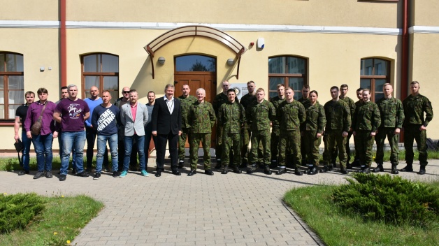 General Jonas Žemaitis military academy cadets visited NATO ENSEC COE