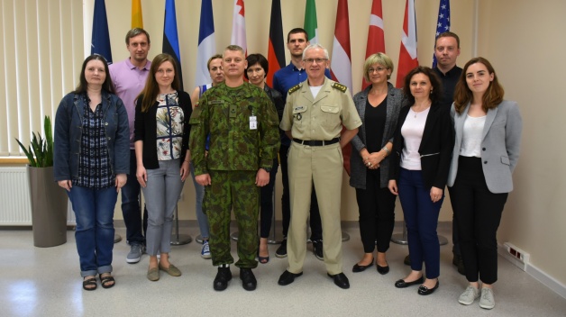 NATO ENSEC COE conducted a regular lecture to a class of Civil Servants of Lithuania