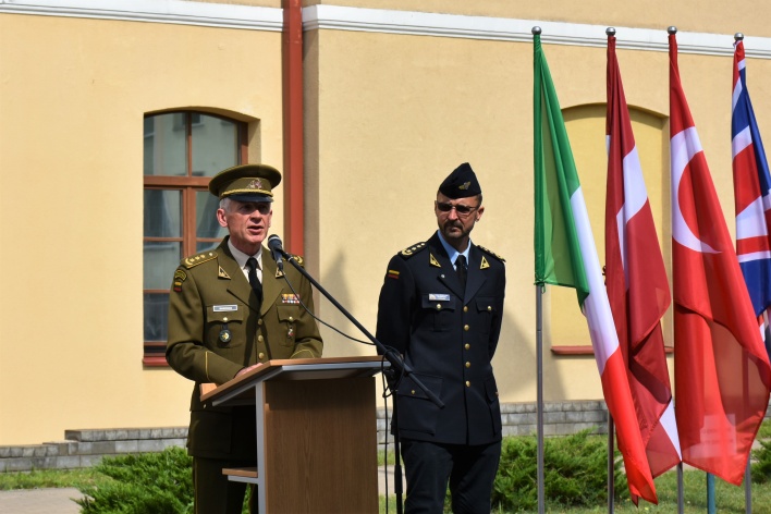 Command Handover ceremony at the NATO Energy Security Centre of Excellence