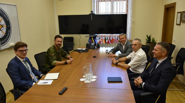 The NATO ENSEC COE welcomed former Minister of Energy of the Republic of Lithuania Mr. Arvydas...