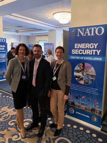 NATO ENSEC COE delegation at ICDE conference held in Washington DC