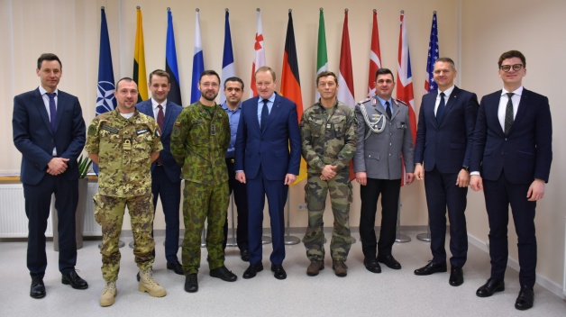 NATO ENSEC COE welcomed a high ranking delegation from Joint Force Command Brunssum