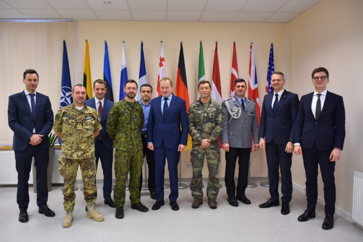 NATO ENSEC COE welcomed a high ranking delegation from Joint Force Command Brunssum