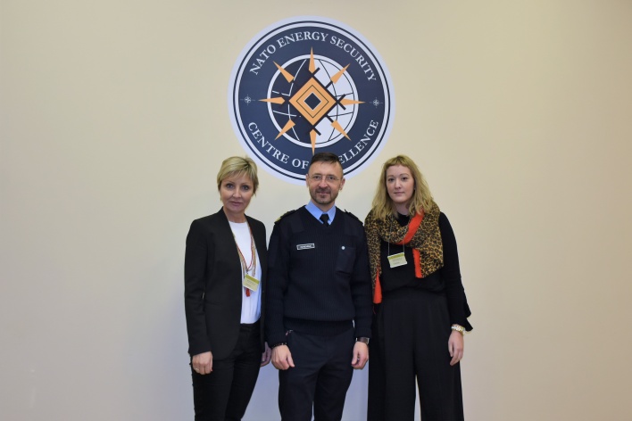 Chief of the Center for Euro-Atlantic Studies (CEAS) visited the NATO ENSEC COE