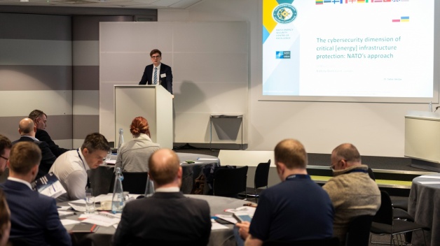 NATO ENSEC COE Expert delivered a presentation at Cyber Security & Resilience Conference in...