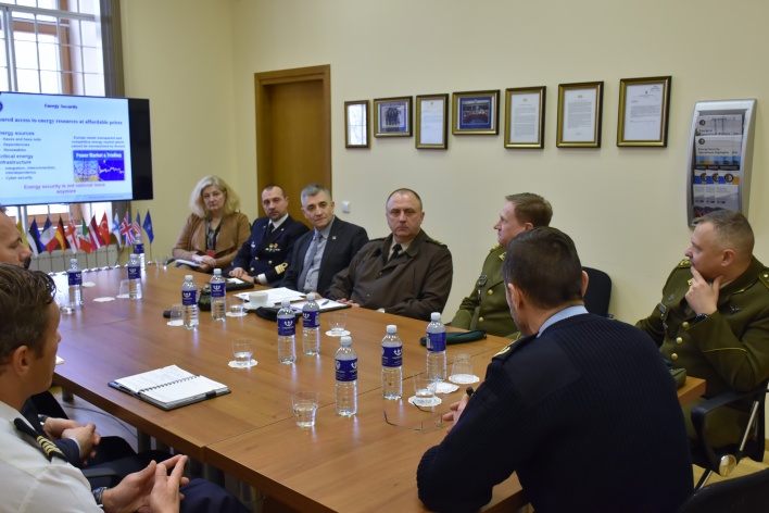 Delegation from Baltic Defence College visited NATO ENSEC COE