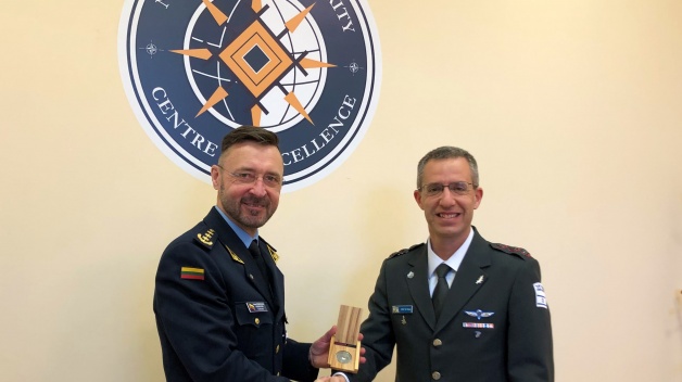 Defence Attaché accredited to BENELUX and MILREP to NATO visited NATO ENSEC COE