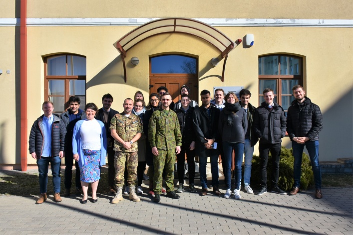 Students from Imperial College London visited NATO ENSEC COE
