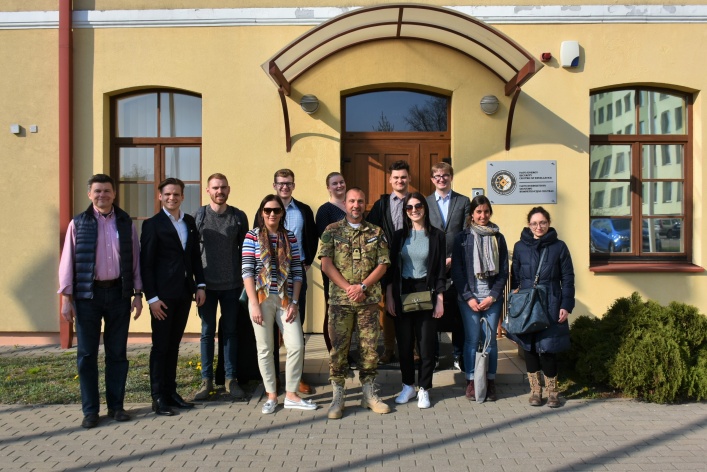 Students from the Institute of International Relations and Political Sciences visited the NATO...