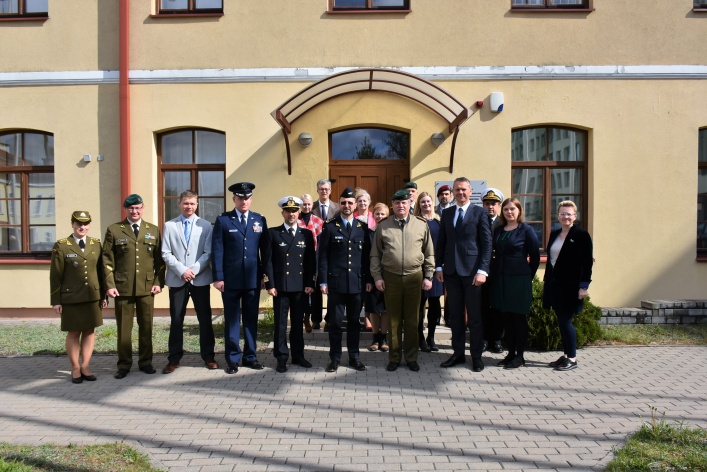 Chief of Defence of the Republic of Lithuania visited NATO ENSEC COE