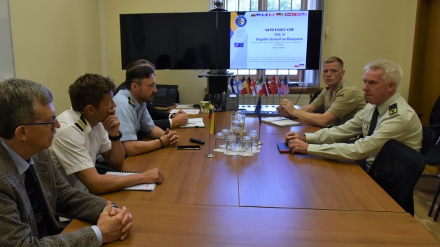Brigadier-General Jan Blacquiere visited NATO ENSEC COE on the 3rd of June