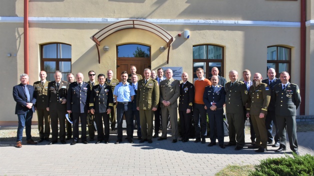 Higher Command and Staff Course students from Baltic Defense College visited the NATO ENSEC COE