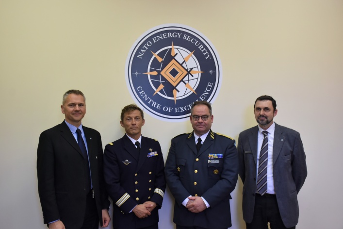 NATO ENSEC COE was visited by Major General Michael Claesson from Sweden