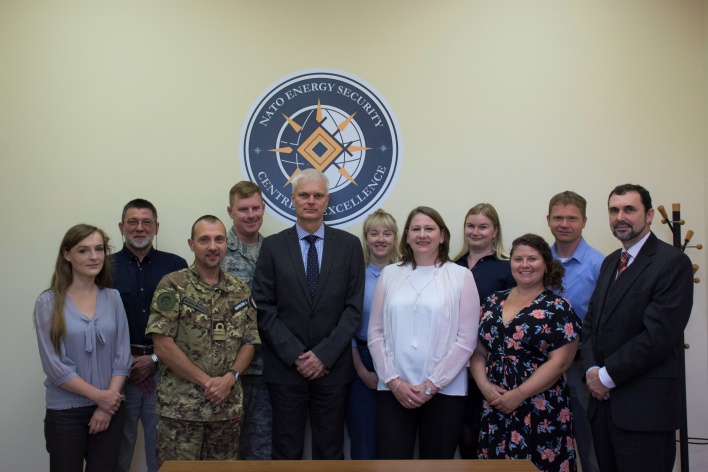 A delegation from the German Federal Ministry of Defence visited the NATO ENSEC COE on the 12th...