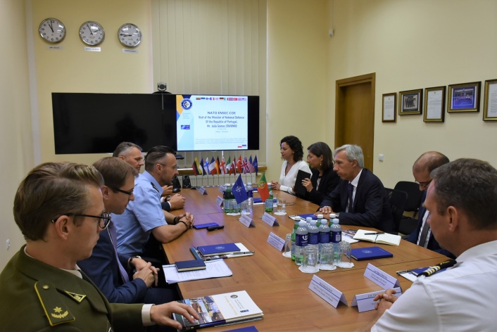 High ranking delegation from the Republic of Portugal visited the NATO ENSEC COE