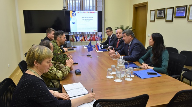 High ranking delegation from Slovakia visited the NATO ENSEC COE