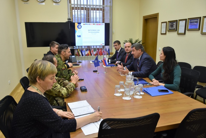 High ranking delegation from Slovakia visited the NATO ENSEC COE