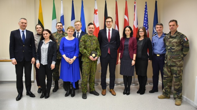 Delegation from Estonian Centre for Defence Investment and other representatives visited NATO...