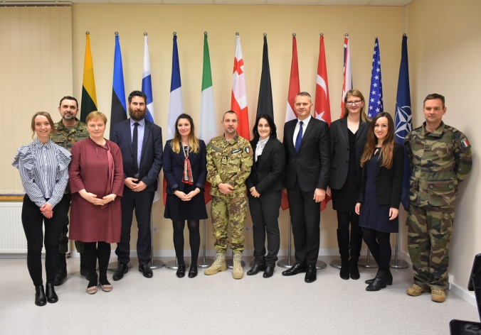 Delegation of diplomats representing various NATO countries visited Energy Security Centre of...