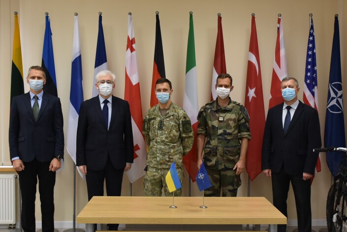 NATO Energy Security Centre of Excellence was visited by the delegation from Embassy of Ukraine...