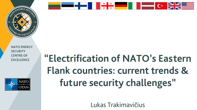 NATO ENSEC COE subject matter expert delivered a presentation at the NATO Roundtable on Energy...